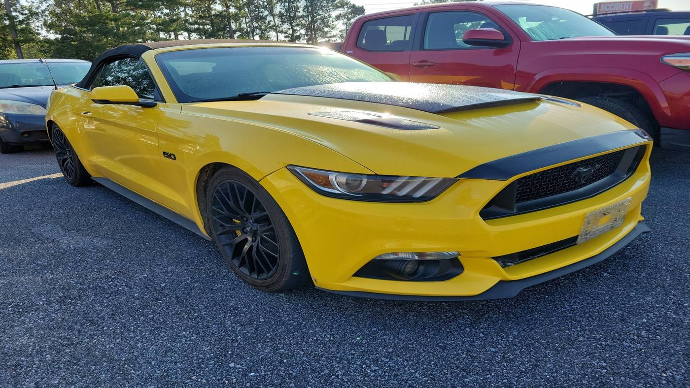 2016 Ford Mustang GT Premium — Convertible — 87,974 mi — Sylacauga, AL