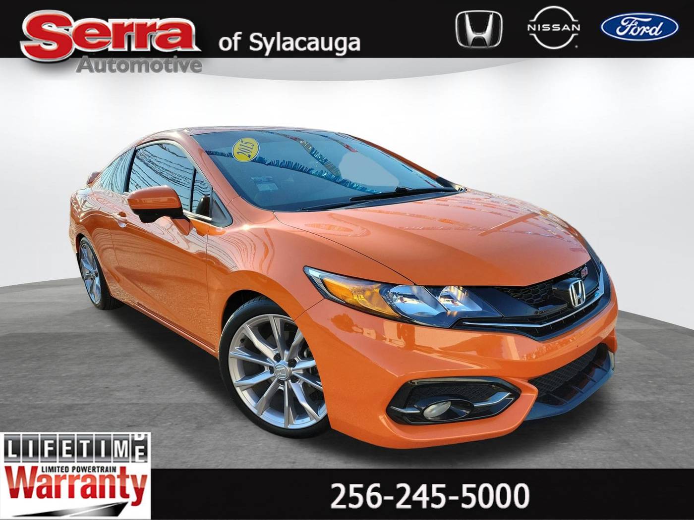 2015 Honda Civic Si — Coupe — 104,500 mi — Sylacauga, AL