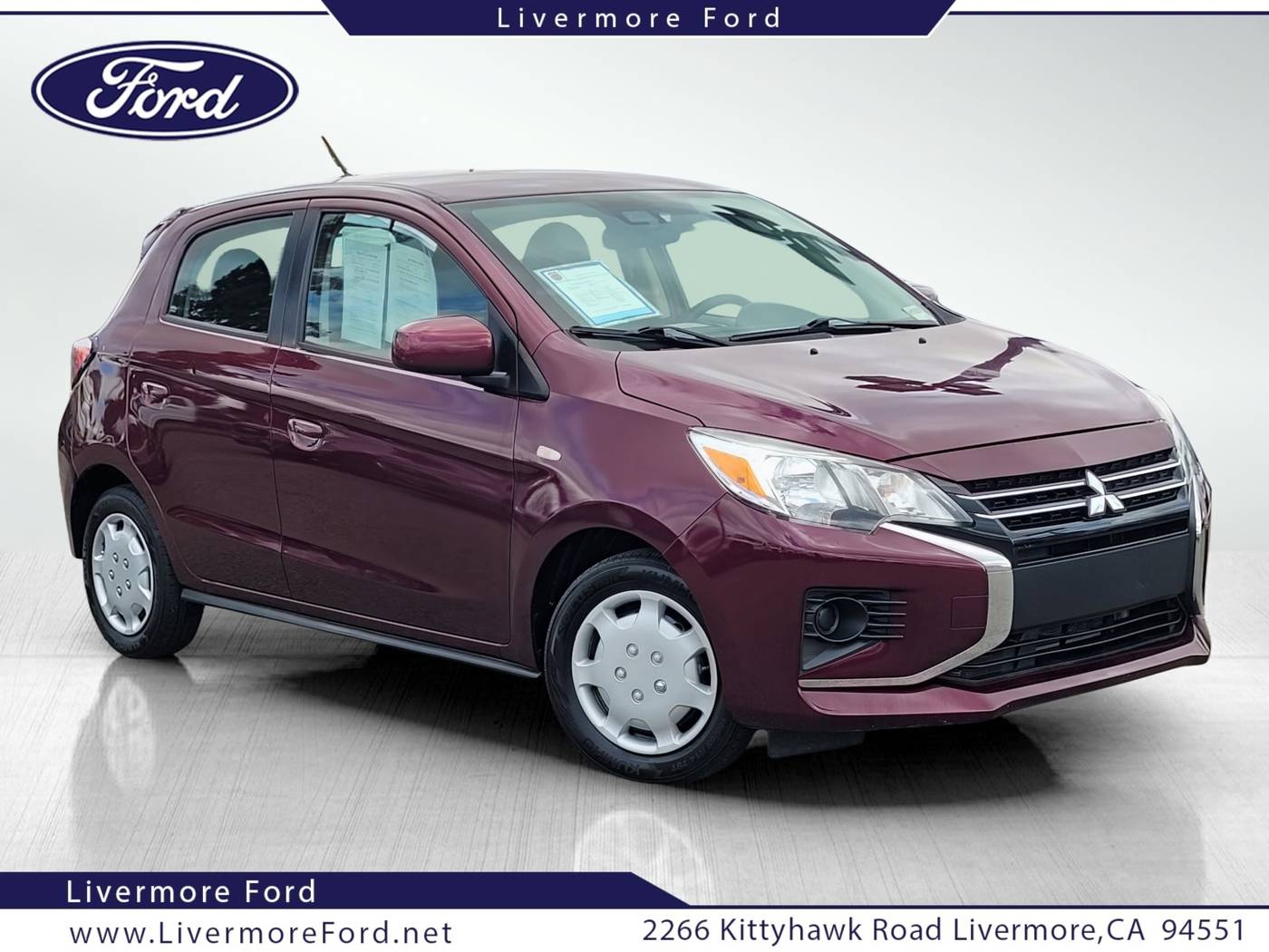 2021 Mitsubishi Mirage ES — Hatchback — 64,427 mi — Livermore, CA