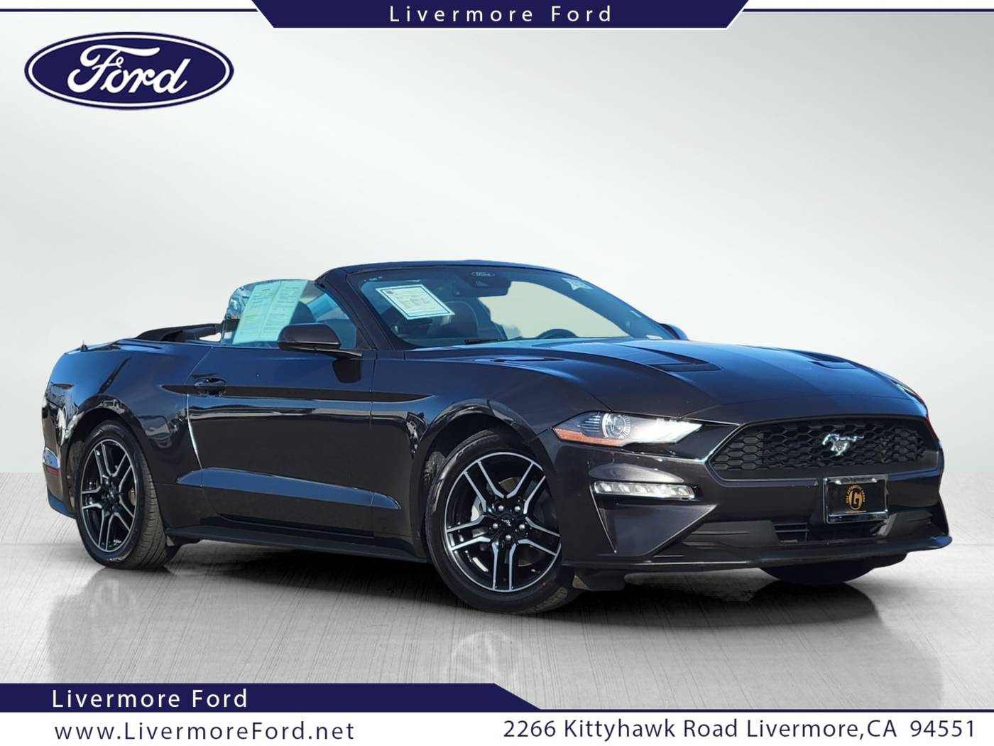 2022 Ford Mustang EcoBoost Premium — Convertible — 57,179 mi — Livermore, CA