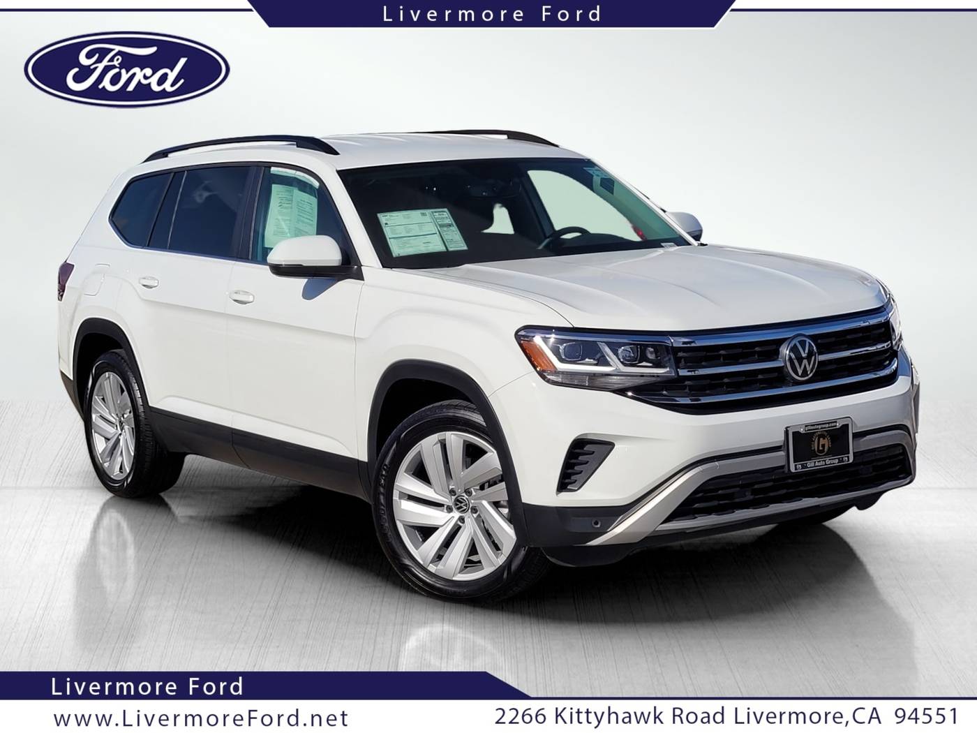 2021 Volkswagen Atlas SE with Technology — SUV — 37,948 mi — Livermore, CA