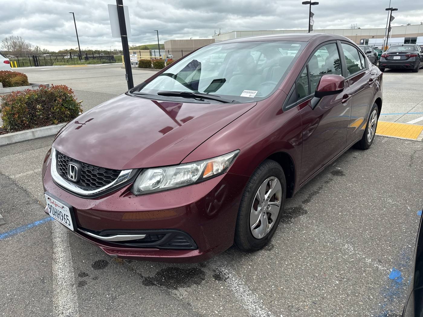 2013 Honda Civic LX — Sedan — 73,720 mi — Livermore, CA