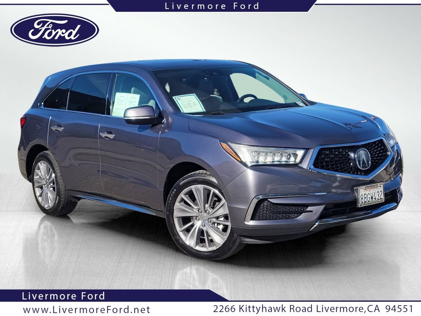 2017 Acura MDX Technology Package — SUV — 102,958 mi — Livermore, CA