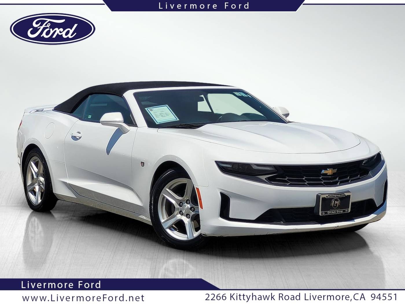 2022 Chevrolet Camaro 1LT — Convertible — 46,788 mi — Livermore, CA