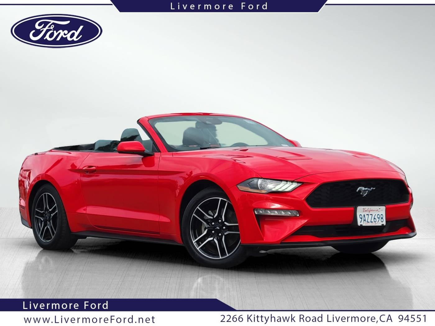 2022 Ford Mustang EcoBoost Premium — Convertible — 65,773 mi — Livermore, CA