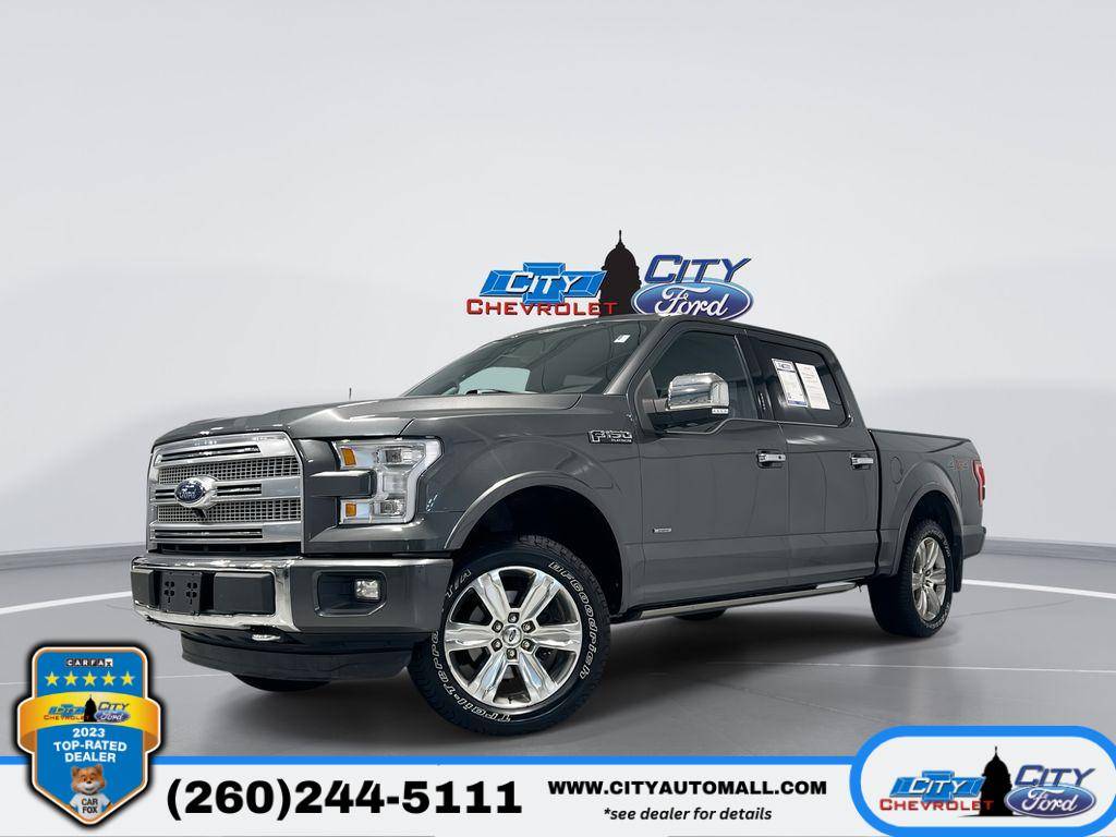 2015 Ford F-150 Platinum — Pickup Truck — 142,660 mi — Columbia City, IN