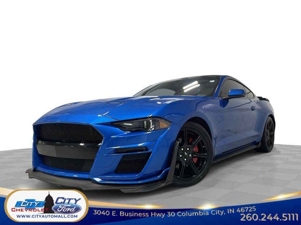 2019 Ford Mustang EcoBoost Premium — Coupe — 57,175 mi — Columbia City, IN