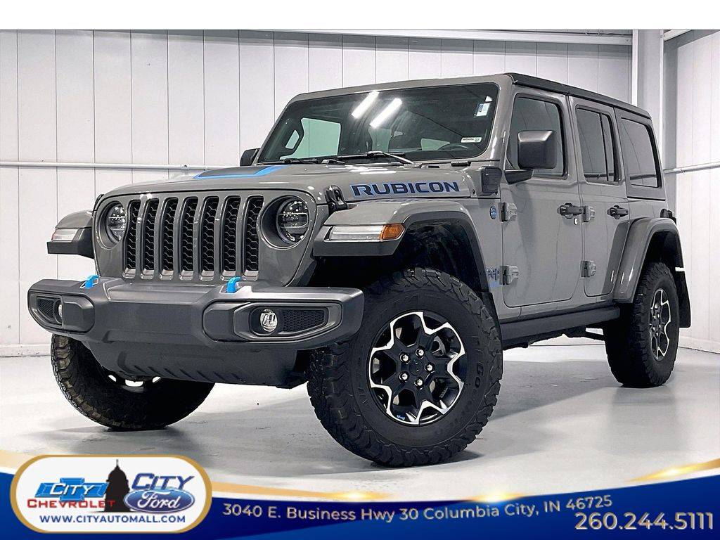 2021 Jeep Wrangler Rubicon 4xe — SUV — 33,476 mi — Columbia City, IN