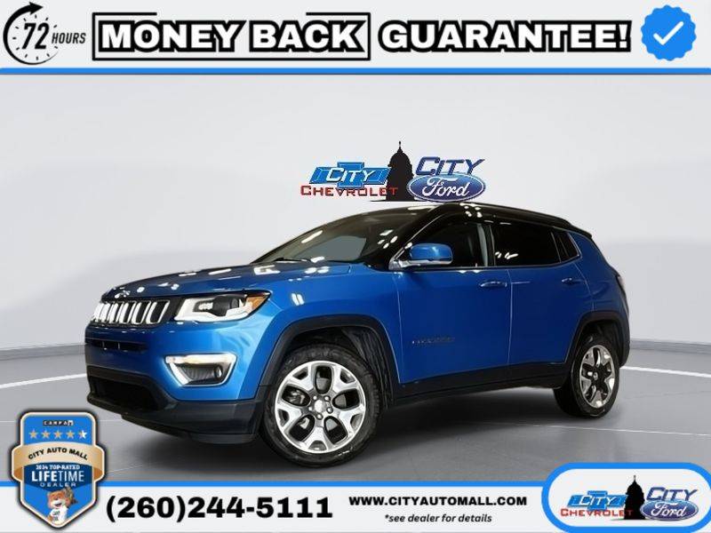 2019 Jeep Compass Limited — SUV — 95,689 mi — Columbia City, IN