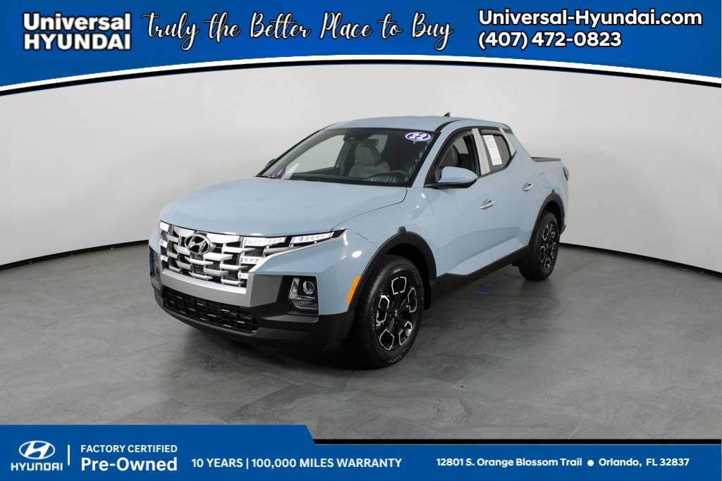 2022 Hyundai Santa Cruz SEL — Pickup Truck — 4,094 mi — Orlando, FL