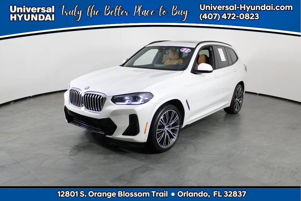 2022 BMW X3 30i — SUV — 22,625 mi — Orlando, FL