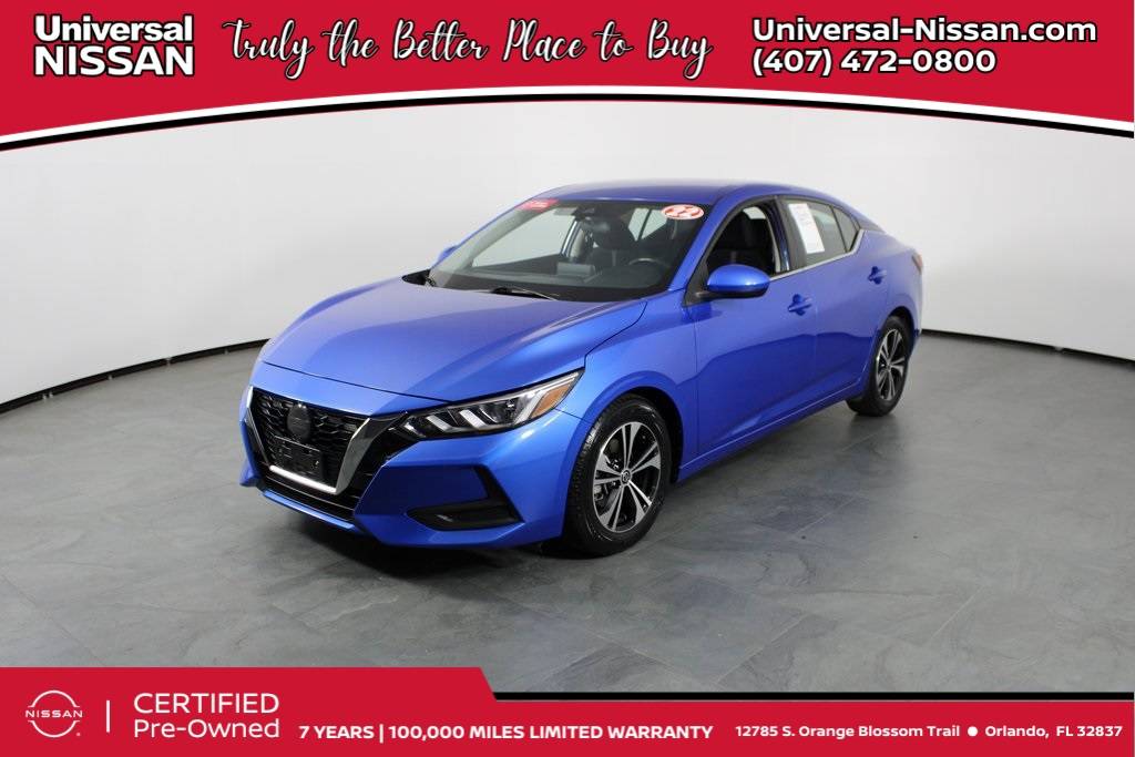2022 Nissan Sentra SV — Sedan — 45,636 mi — Orlando, FL