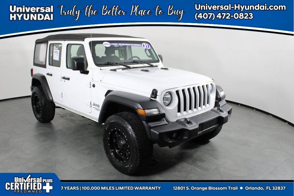 2021 Jeep Wrangler Sport — SUV — 75,968 mi — Orlando, FL