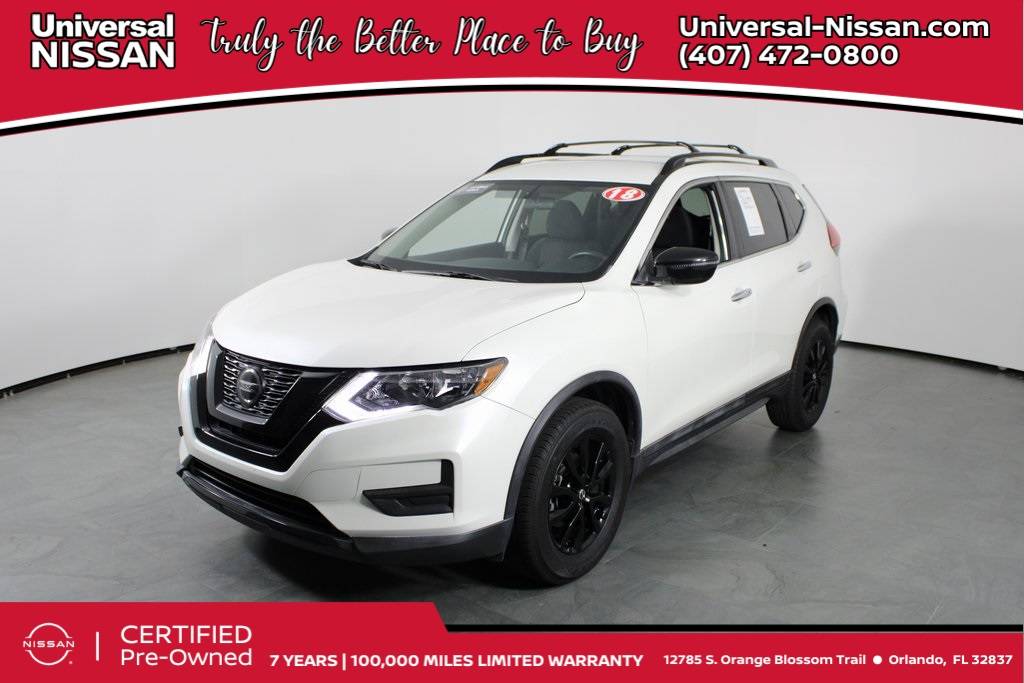 2018 Nissan Rogue SV — SUV — 75,114 mi — Orlando, FL