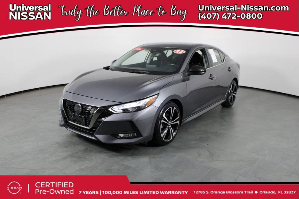 2022 Nissan Sentra SR — Sedan — 54,486 mi — Orlando, FL