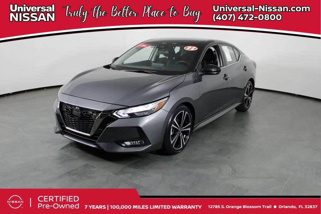 2022 Nissan Sentra SR — Sedan — 25,186 mi — Orlando, FL