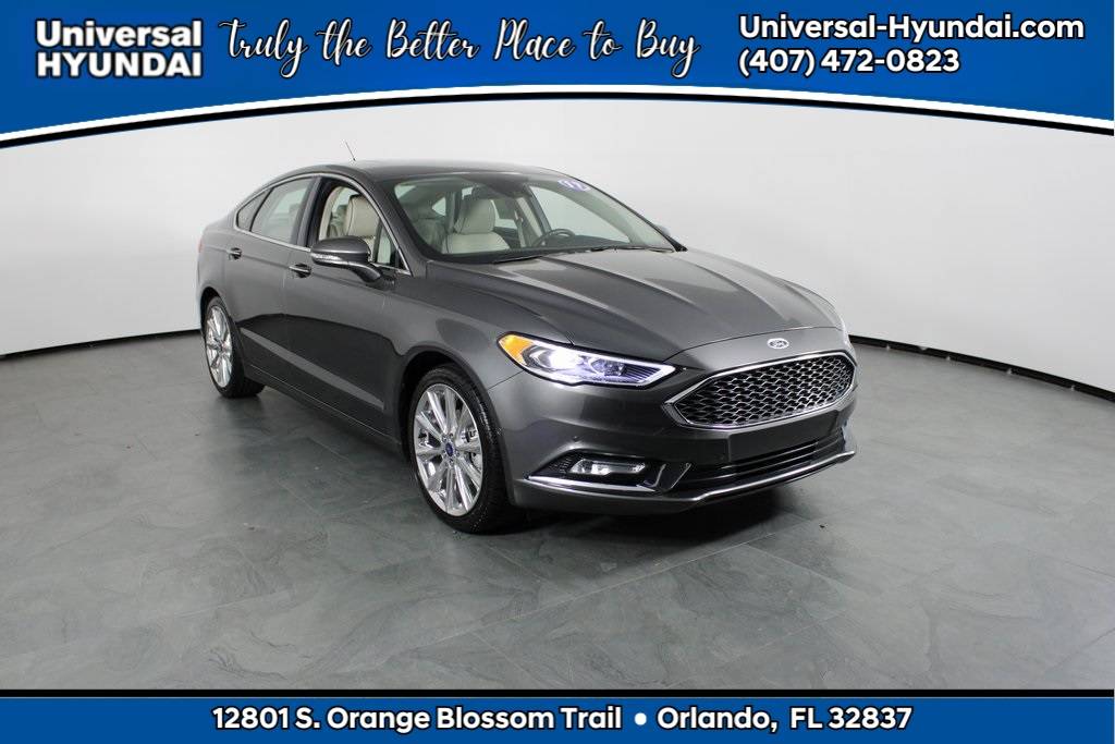 2017 Ford Fusion Platinum — Sedan — 60,343 mi — Orlando, FL