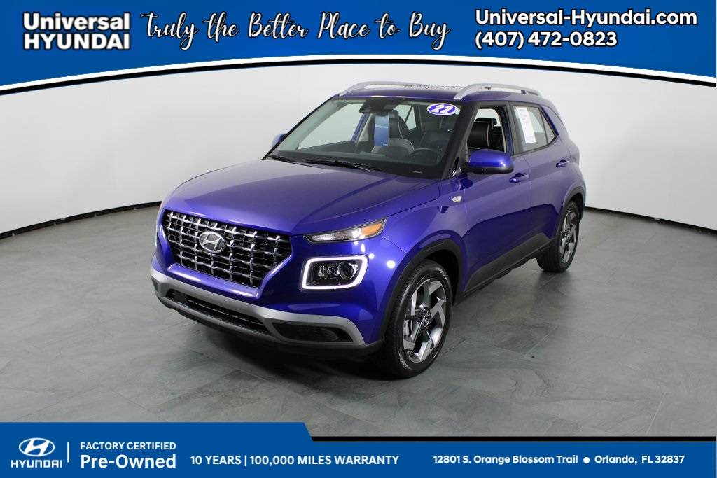 2022 Hyundai Venue Limited — SUV — 19,485 mi — Orlando, FL