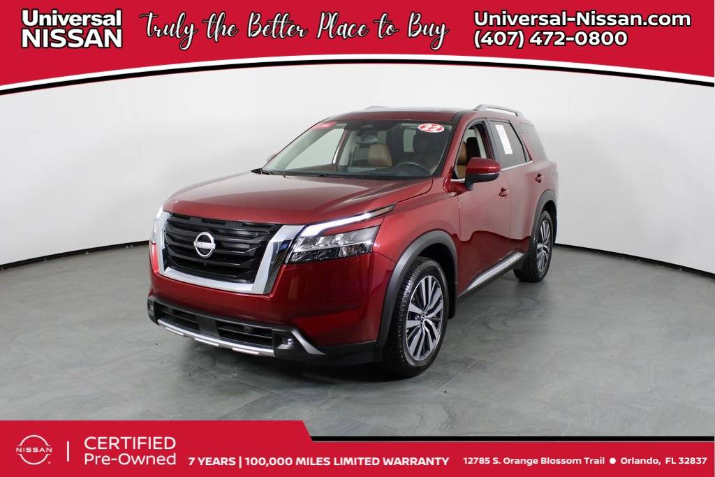 2022 Nissan Pathfinder Platinum — SUV — 52,100 mi — Orlando, FL