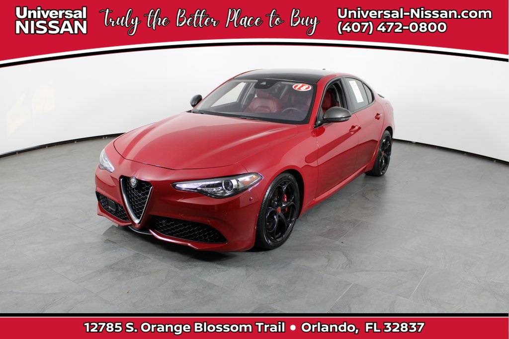 2018 Alfa Romeo Giulia Ti Sport — Sedan — 74,463 mi — Orlando, FL