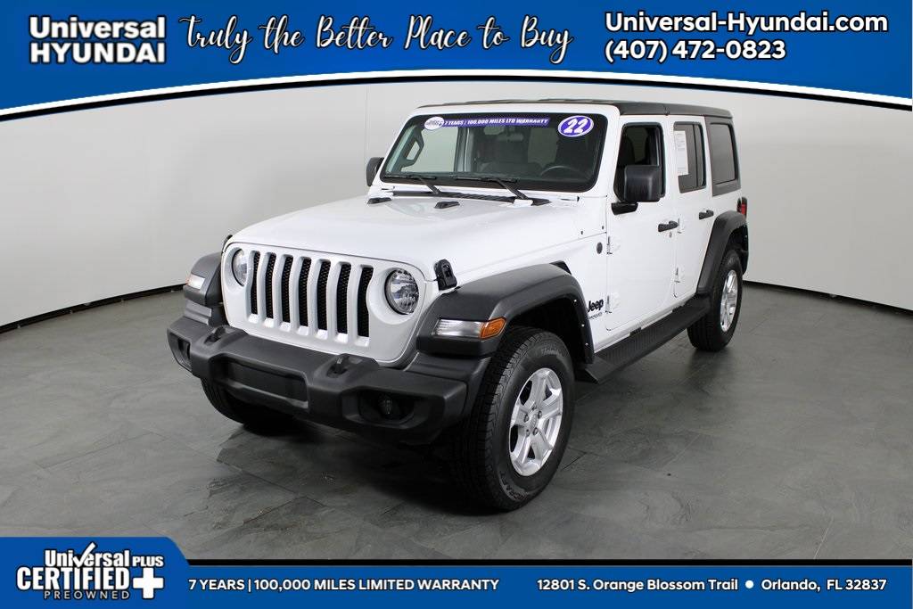 2022 Jeep Wrangler Sport S — SUV — 55,115 mi — Orlando, FL