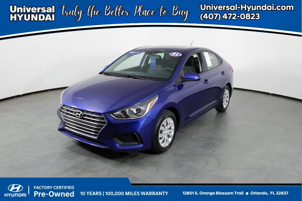 2021 Hyundai Accent SE — Sedan — 19,619 mi — Orlando, FL
