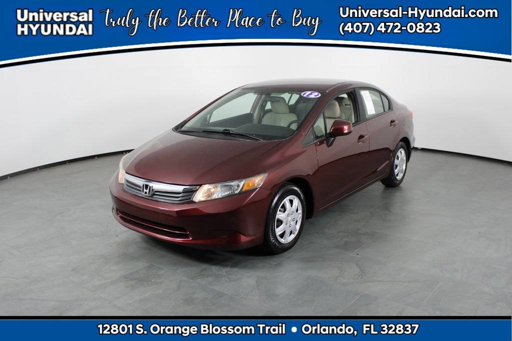 2012 Honda Civic LX — Sedan — 98,885 mi — Orlando, FL