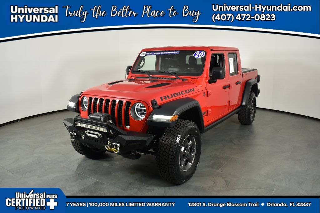 2020 Jeep Gladiator Rubicon — Pickup Truck — 81,400 mi — Orlando, FL