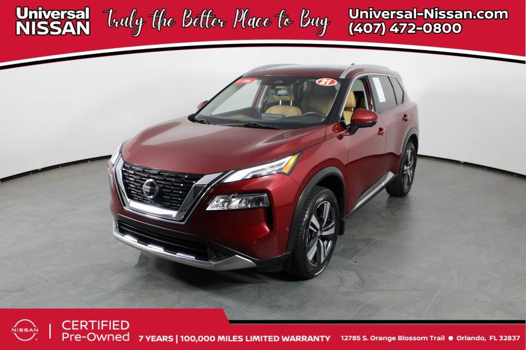 2021 Nissan Rogue Platinum — SUV — 54,728 mi — Orlando, FL