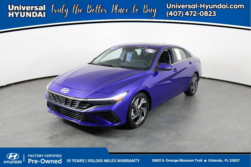 2025 Hyundai Elantra Limited — Sedan — 4,396 mi — Orlando, FL