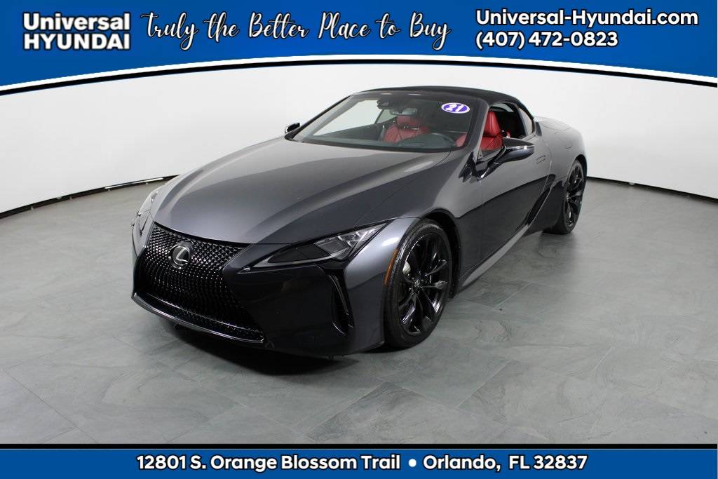 2021 Lexus LC LC 500 — Convertible — 14,643 mi — Orlando, FL