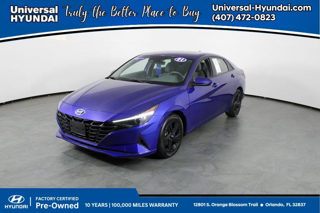 2021 Hyundai Elantra SEL — Sedan — 70,317 mi — Orlando, FL