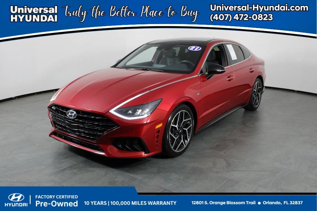 2021 Hyundai Sonata N Line — Sedan — 71,471 mi — Orlando, FL