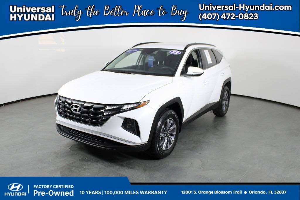 2022 Hyundai Tucson Hybrid Blue — SUV — 51,213 mi — Orlando, FL