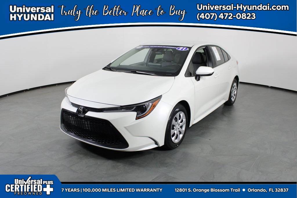 2021 Toyota Corolla LE — Sedan — 16,243 mi — Orlando, FL