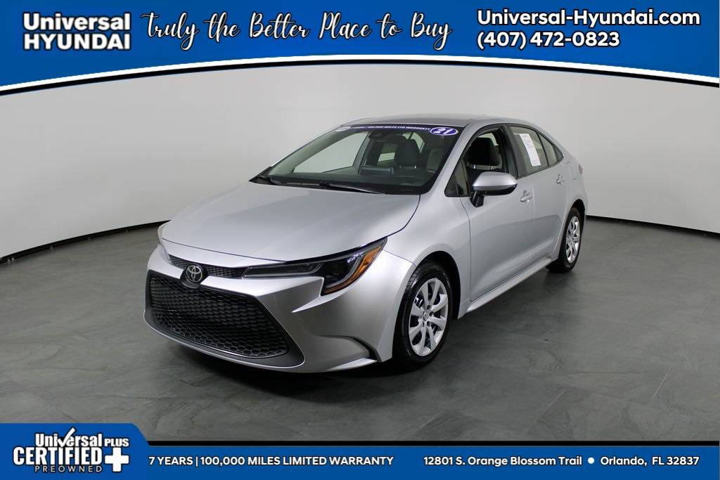 2021 Toyota Corolla LE — Sedan — 72,629 mi — Orlando, FL