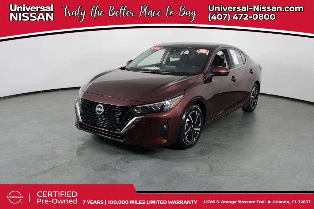 2024 Nissan Sentra SV — Sedan — 27,597 mi — Orlando, FL