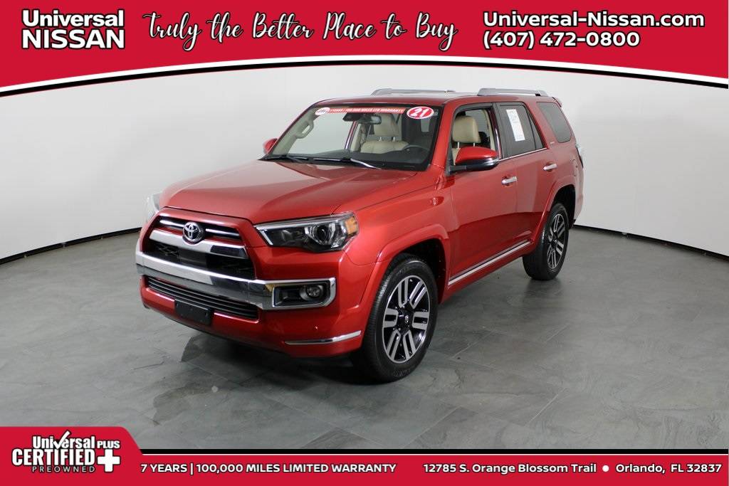 2021 Toyota 4Runner Limited — SUV — 36,133 mi — Orlando, FL