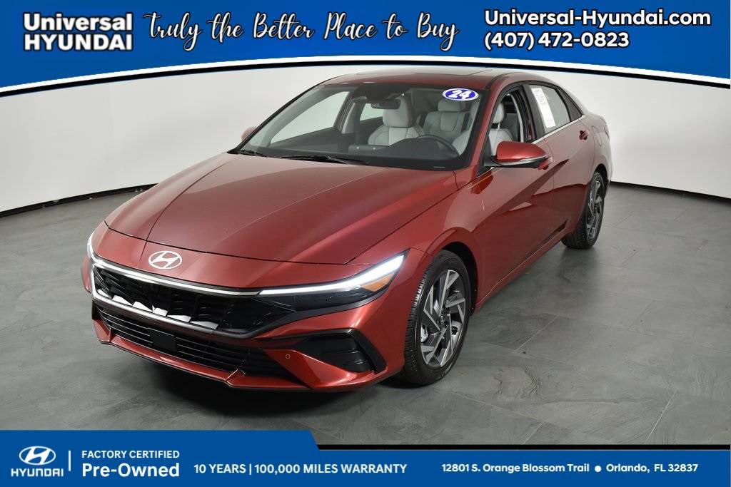 2024 Hyundai Elantra Limited — Sedan — 3,196 mi — Orlando, FL