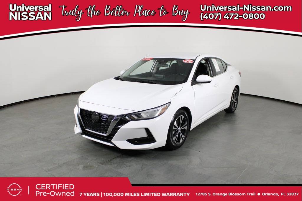 2022 Nissan Sentra SV — Sedan — 59,575 mi — Orlando, FL