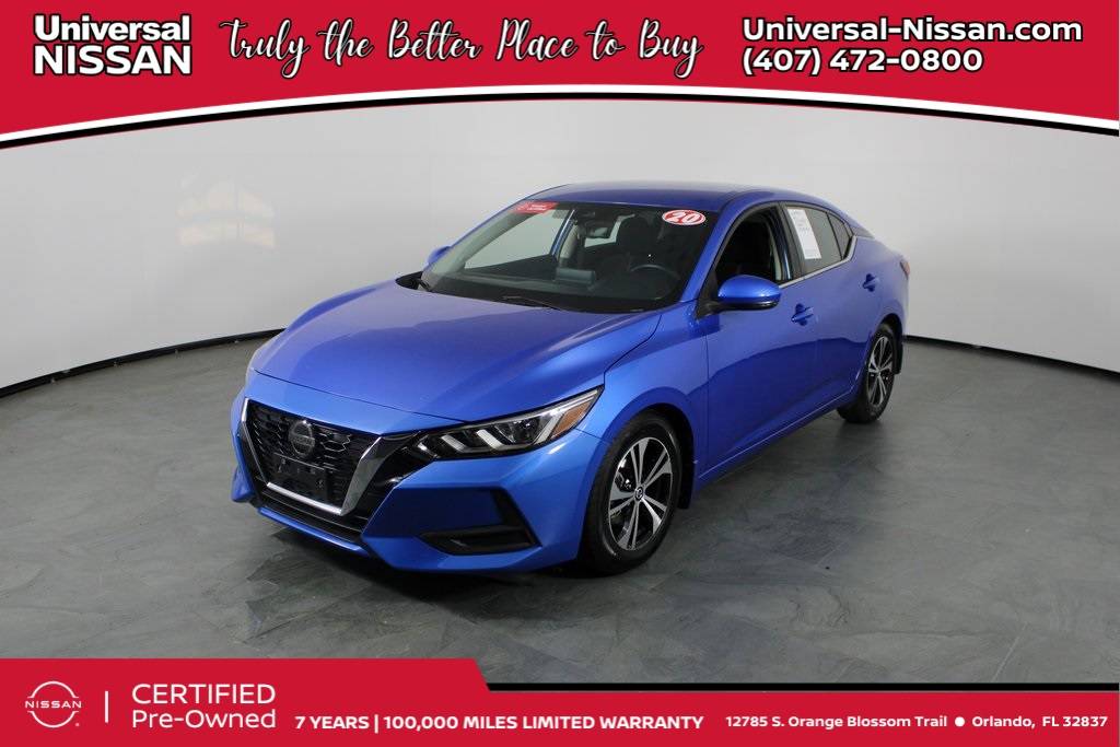 2020 Nissan Sentra SV — Sedan — 50,054 mi — Orlando, FL