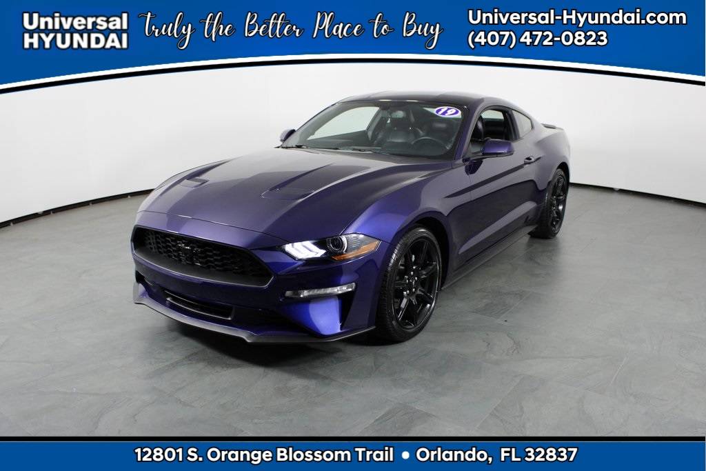 2019 Ford Mustang EcoBoost Premium — Coupe — 22,657 mi — Orlando, FL