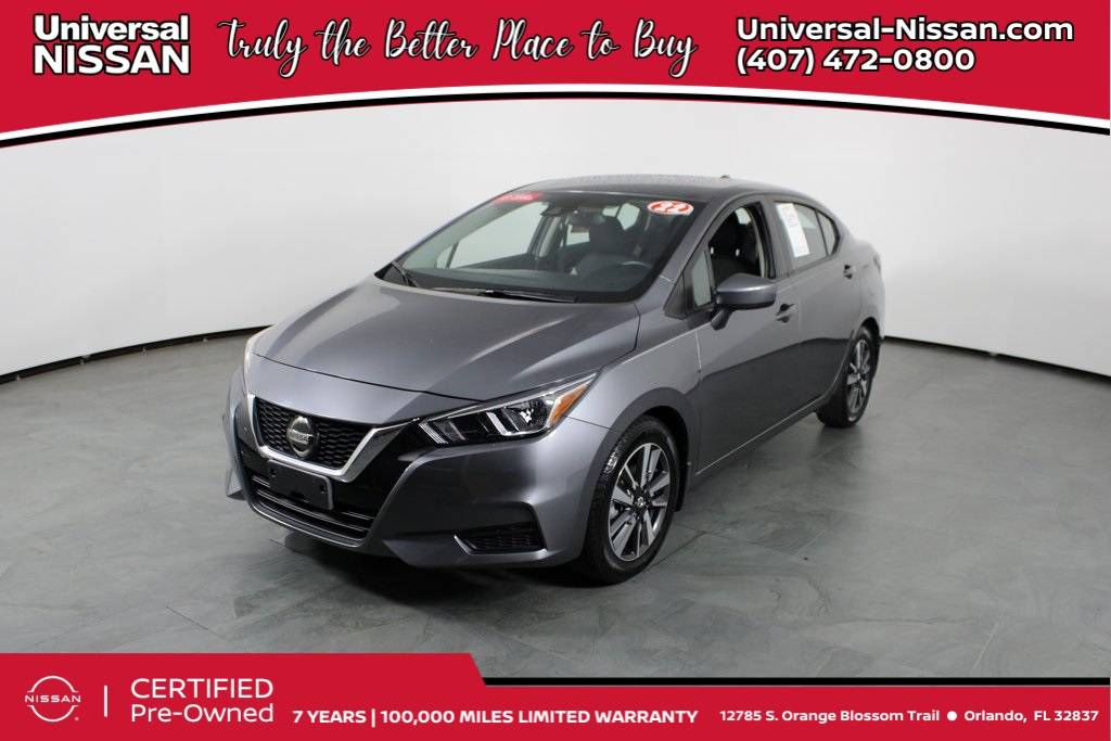 2022 Nissan Versa SV — Sedan — 25,228 mi — Orlando, FL