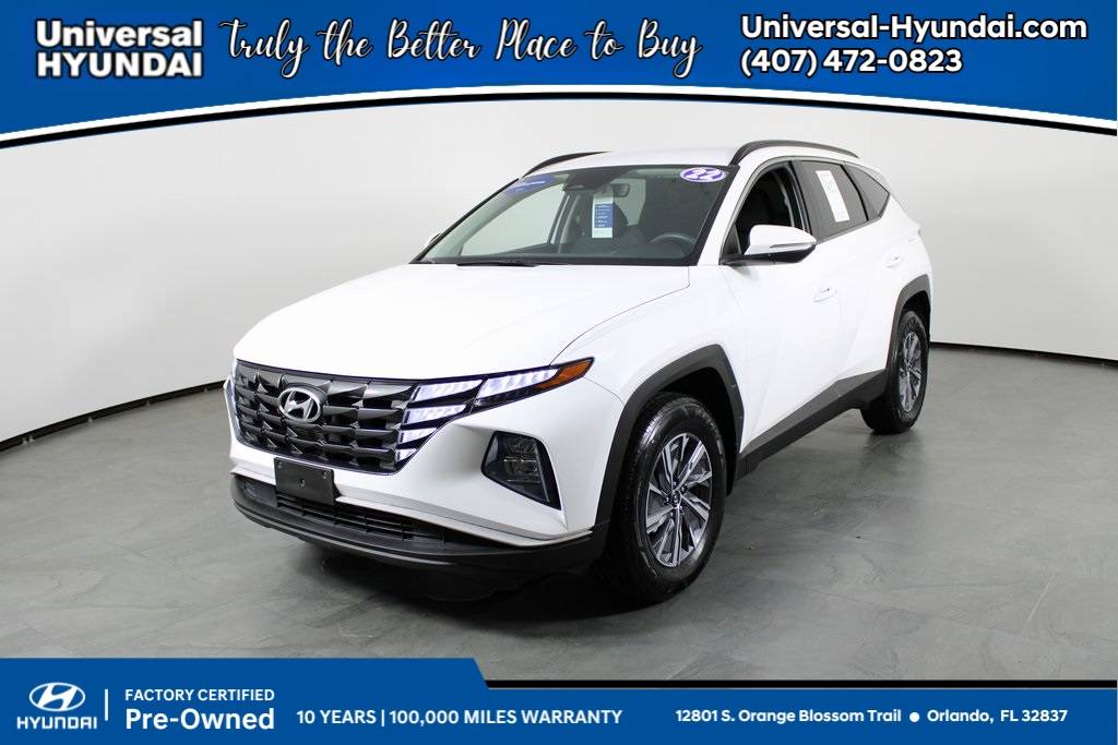 2022 Hyundai Tucson Hybrid Blue — SUV — 47,473 mi — Orlando, FL