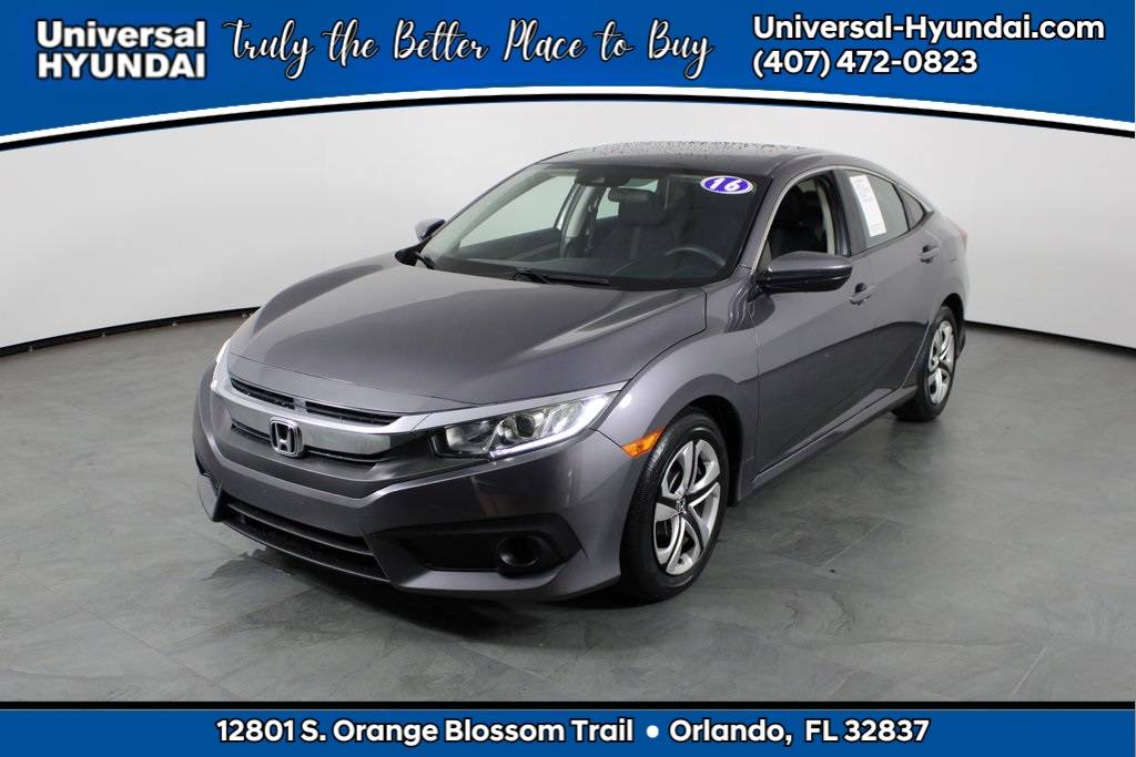 2016 Honda Civic LX — Sedan — 29,564 mi — Orlando, FL