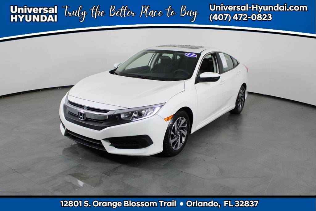 2017 Honda Civic EX — Sedan — 63,996 mi — Orlando, FL
