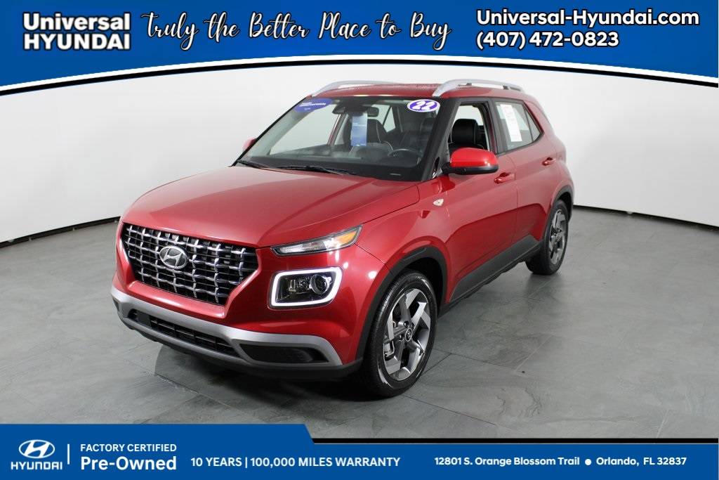 2022 Hyundai Venue Limited — SUV — 27,866 mi — Orlando, FL