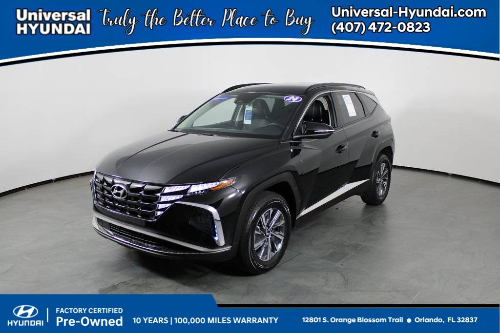 2024 Hyundai Tucson Hybrid Blue — SUV — 35,253 mi — Orlando, FL