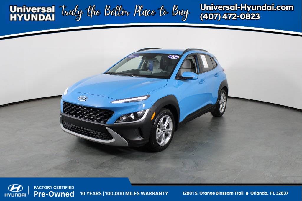 2022 Hyundai Kona SEL — SUV — 62,677 mi — Orlando, FL
