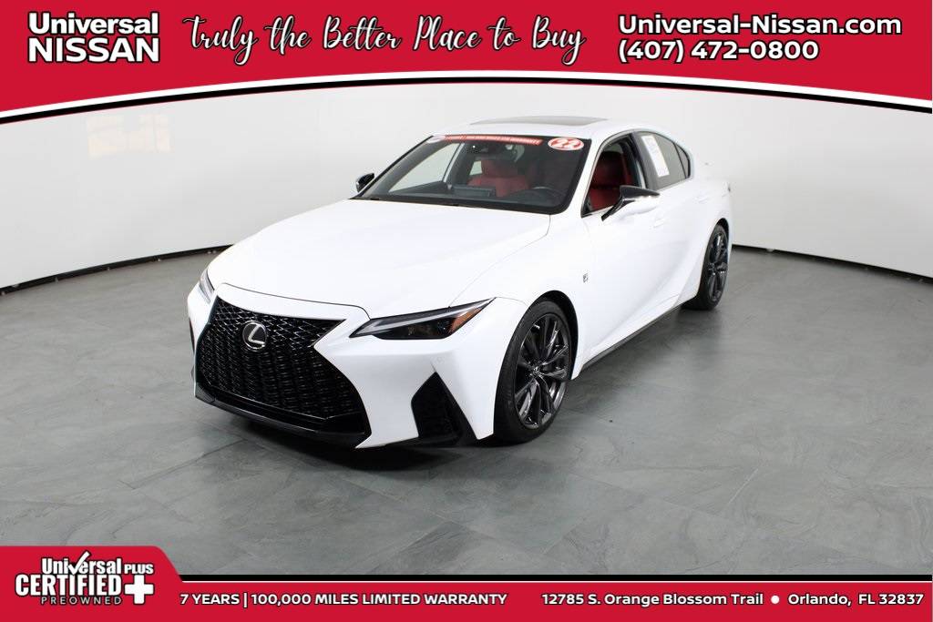 2022 Lexus IS IS 350 F SPORT — Sedan — 40,387 mi — Orlando, FL